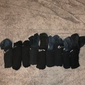 9 pairs of OLD Nike socks